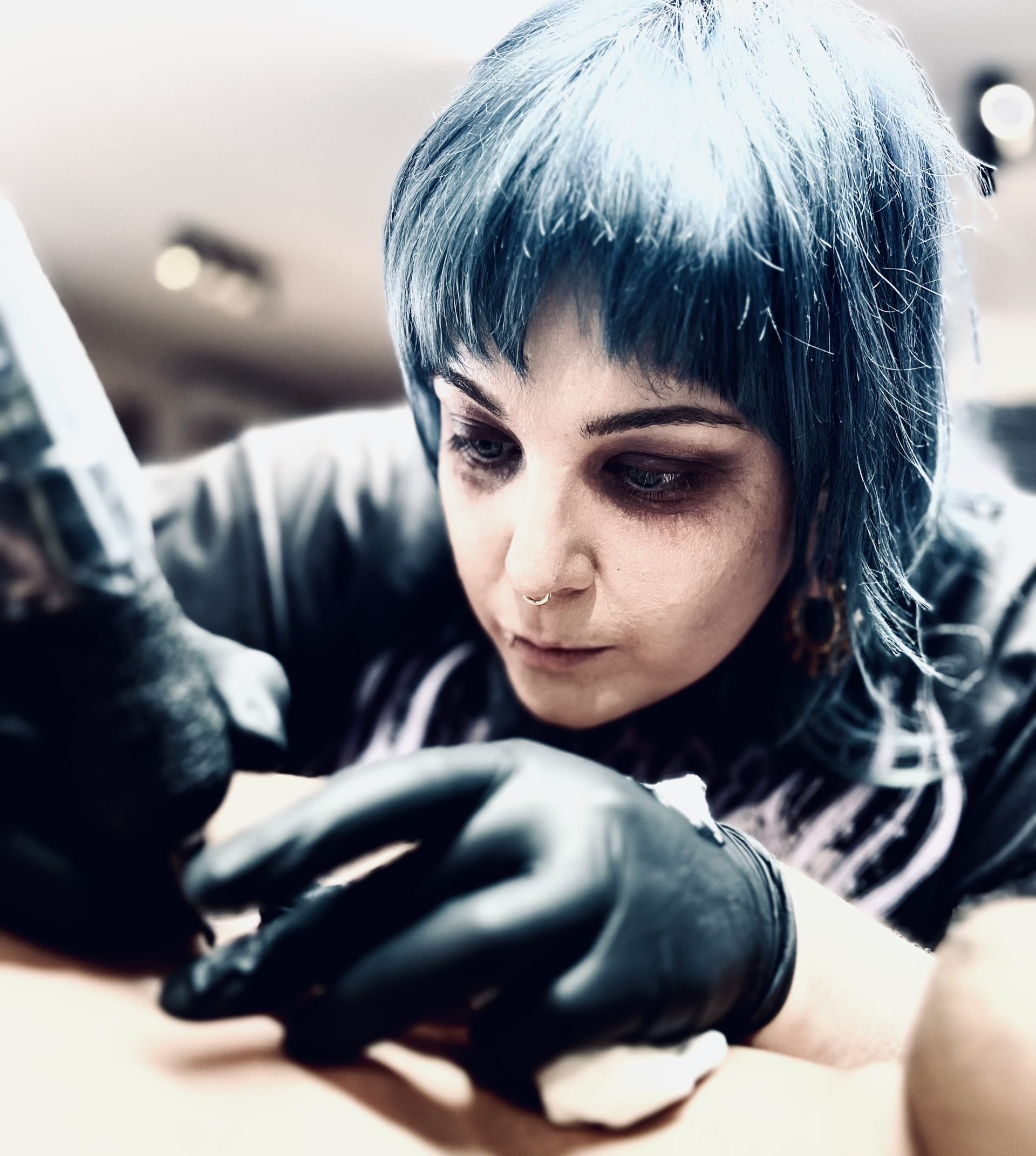 Tattoo artist Megan